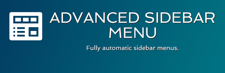 افزونه Advanced Sidebar Menu