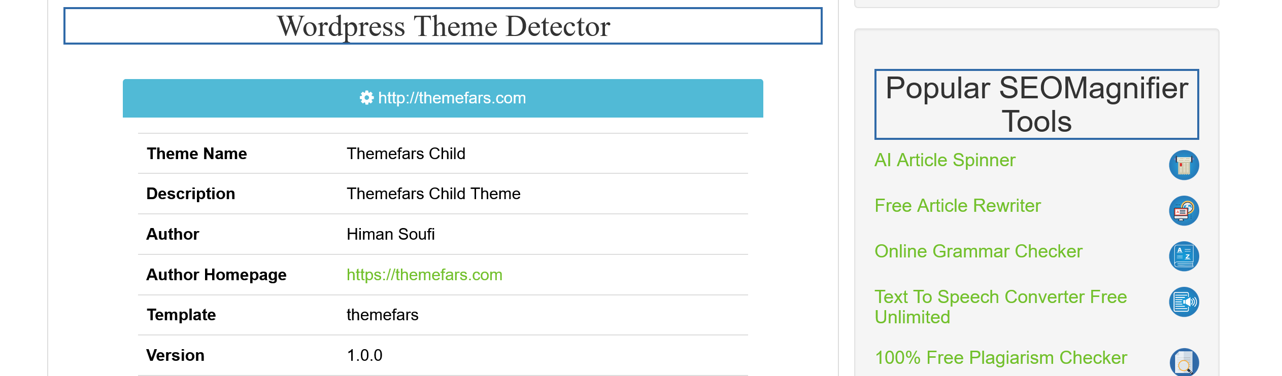 پیدا کردن قالب سایت