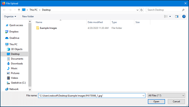 کپی کردن مسیر یک فایل در ویندوز 10