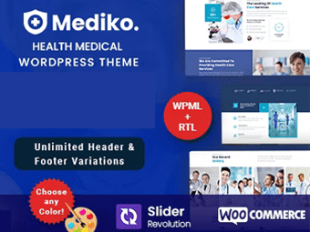 قالب Mediko - قالب وردپرس بهداشت پزشکی