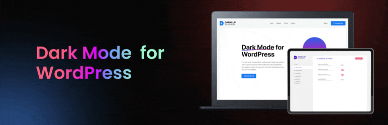 افزونه DarklupLite WP Dark Mode