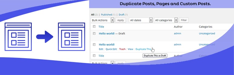 افزونه Duplicate Page