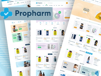 قالب Propharm - قالب ووکامرس داروسازی و پزشکی