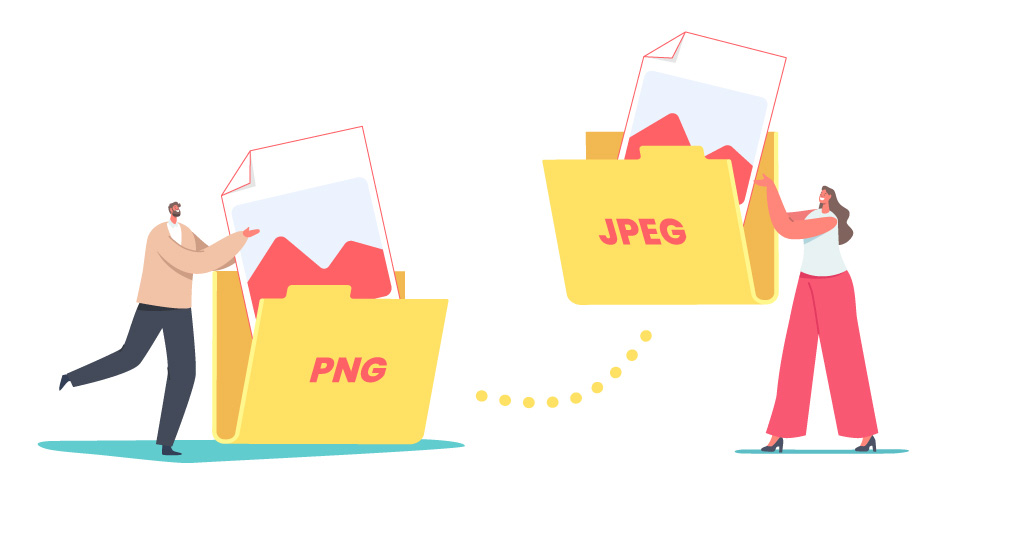 تفاوت JPG و PNG