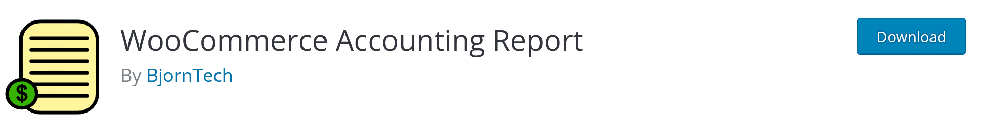 افزونه WooCommerce Accounting Report