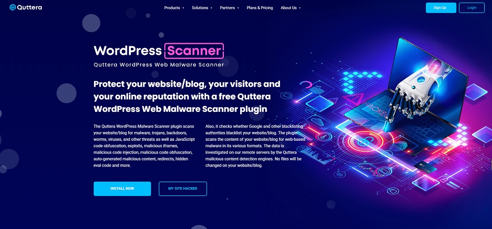 Quttera Web Malware Scanner
