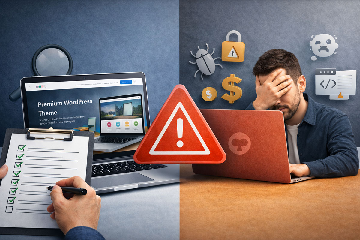اشتباهات رایج هنگام خرید سایت آماده وردپرس + راه جلوگیری از هر اشتباه