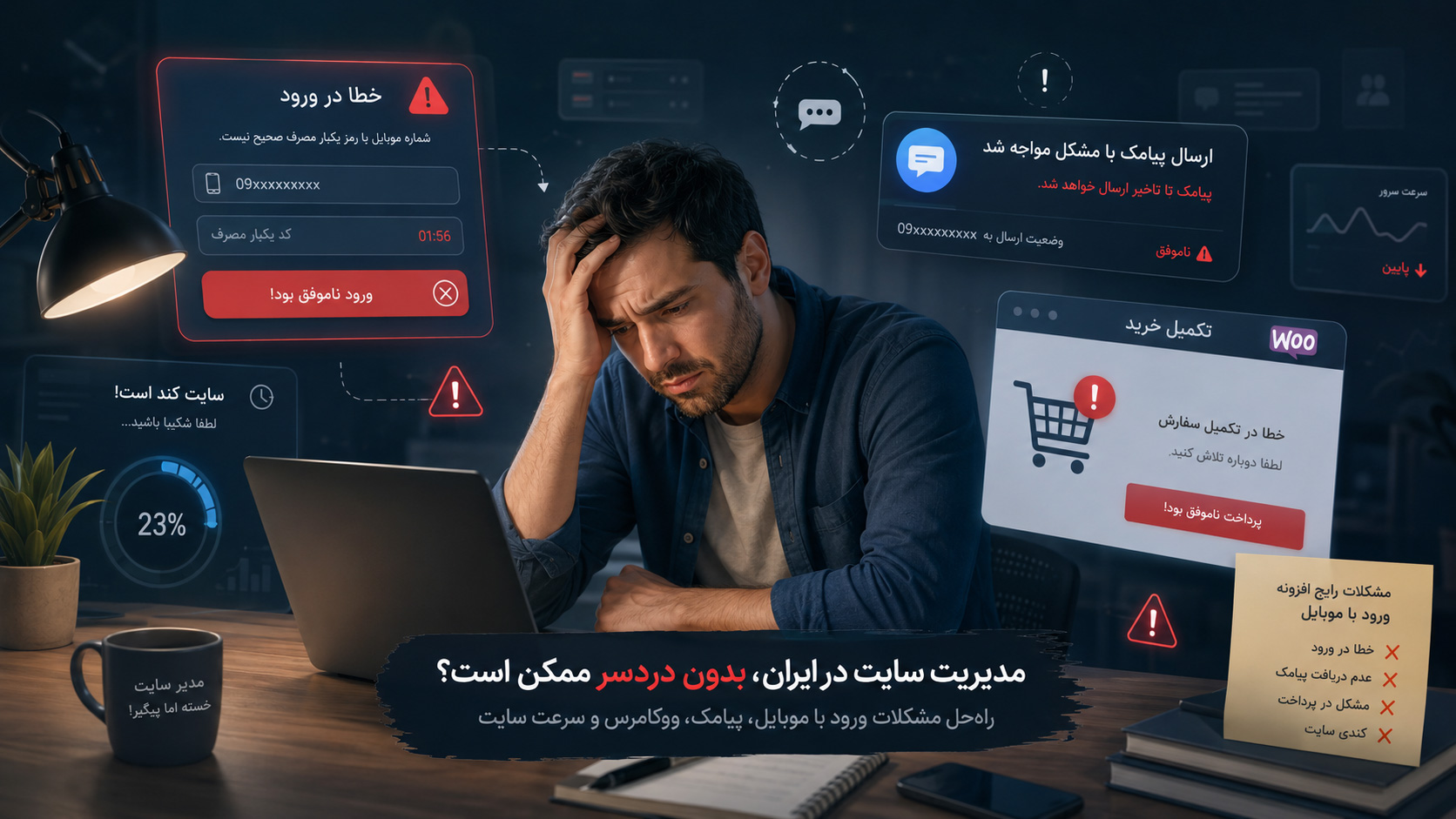 مشکلات رایج دیجیتس در سایتهای وردپرسی ایرانی